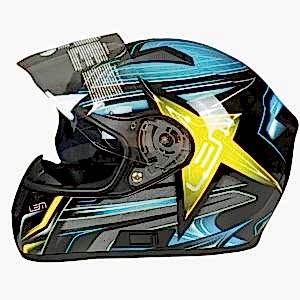 Lem Kask New Star Yellow-Blue